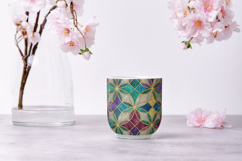 Luxury Stained Glass Mosaic Seamless Patterns, Gold Foil Product Image 9