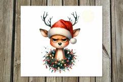 Christmas Deer | 4 funny Skinny tumbler sublimation designs2 Product Image 5