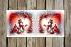 Cute Christmas Snowman | 4 xmas Sublimation Mug designs P2 Product Image 5
