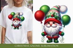 Christmas gnome sublimation, Christmas gnomes clipart Product Image 1