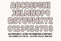 Kitchen Alphabet png clipart, Sugar and spice letters doodle Product Image 3