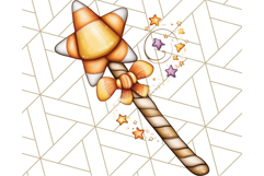 Halloween Fairy House Clipart PNG, Spooky Cottage Art Product Image 5
