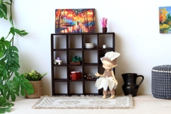 Miniature bookcase digital file kit, dollhouse furniture Product Image 9