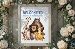 Baby Shower Welcome Sign Template 102 Product Image 7