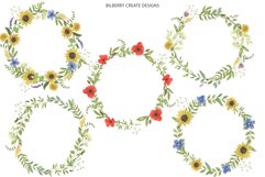 Watercolour Summer Flowers Fields Product Image 2