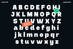 Bouldy - Bold Sans Serif Font Product Image 9