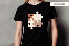 Puzzle Pieces SVG Bundle 16 Designs Product Image 9