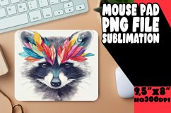 Adorable Boho Critters Sublimation Mouse Pads Product Image 1