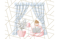 Pastel Gamer Girl Clipart PNG, Kawaii Gaming Elements Product Image 5