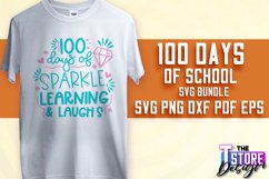 100 days of school SVG Design|Quotes SVG Design | School SVG Product Image 11