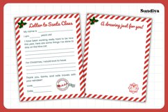 Printable Kids Letter To Santa Claus | Christmas Wish List 2 Product Image 3