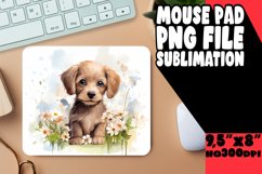 Colorful Watercolor Pet Mouse Mat Product Image 1
