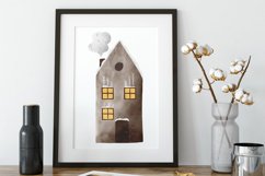 Watercolor Christmas BUNDLE! Winter clipart, gnomes clipart Product Image 4