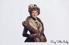 Victorian Winter Clipart Sublimation PNG Product Image 1