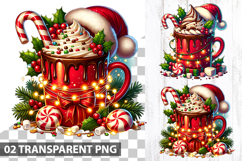 Christmas Sublimation Clipart Bundle - Christmas PNG files Product Image 10