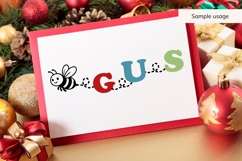 Bee Alphabet Bundle - SVG, PNG, DXF Product Image 7