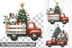Christmas Sublimation Clipart Bundle - Christmas PNG files Product Image 10
