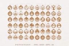 Christmas Ornament SVG Bundle, Christmas Decorations, Laser Product Image 9