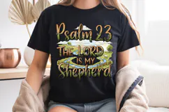 Psalm 23 The Lord Is My Shepherd PNG, Christian Sublimation Product Image 8