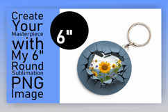 Lovely Round Design Coaster Artwork , 3D Heart Product Image 1