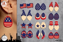 Earrings Laser Cut Mega Bundle | Glowforge | SVG Product Image 10