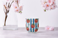 Cute Summer Background Pattern, Seamless Watercolor Fruit Product Image 9