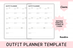 Outfit Planner Editable Template 1 Product Image 1