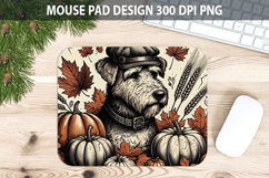 Dog Mouse pad Sublimation - Thanksgiving PNG Design Product Image 1