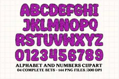 Animal Skin Alphabet png clipart, Texture letters doodle Product Image 3