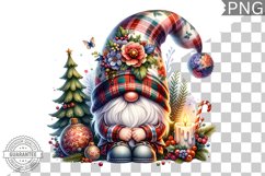Christmas Gnome Sublimation - Clipart PNG Design Product Image 1