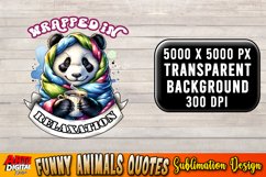 Funny Animals Quotes Sublimation Clipart 3 Product Image 9