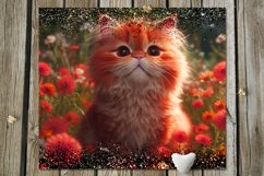 Cute Cats | skinny tumbler Sublimation design bundle, JPG Product Image 9