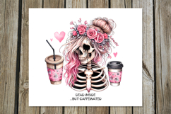 Skulls and coffee | 4 Halloween Skinny tumbler designs PL2 Product Image 5