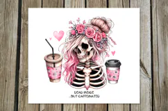 Skulls and coffee | 4 Halloween Skinny tumbler designs PL2 Product Image 5