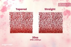 Valentine’s Leopard Tumbler Sublimation | Skinny 20 oz Product Image 9