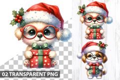 Christmas Sublimation Clipart Bundle - Christmas PNG files Product Image 10