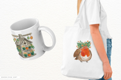 Secret Birds Houses Clipart Product Image 3
