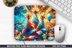 Mouse Pad Sublimation, 4th Of July Mouse Pad PNG Product Image 1