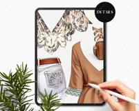 Boho Besties Clipart Set Create Stylish Bohemian Designs Product Image 8