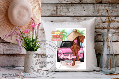 Vacation Mood On Pink Beach Car Design Summer Vacation Vibes Product Image 8
