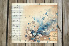 Vintage Music | 4 Love Skinny Tumbler Sublimation Designs P2 Product Image 5