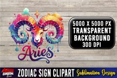 Zodiac Sign Clipart PNG| zodiac clipart #9 Product Image 1