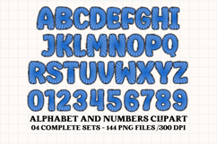 Superhero Alphabet png clipart, superhero letters doodle Product Image 3