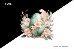 Easter Clipart, Easter Egg Clipart, Easter Bunny Png Product Image 1