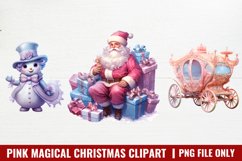 Pink Magical Christmas Sublimation Product Image 1
