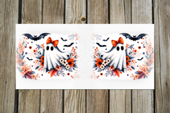 Cute ghost | 4 Funny Halloween Sublimation Mug designs PLUS2 Product Image 5