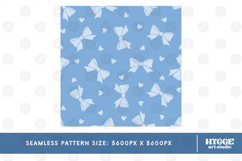 American 4th of July Coquette Bow Seamless Pattern Bundle Product Image 7