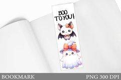 Halloween Bookmark Design. Cute Halloween Sublimation Product Image 1