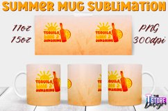 Summer Mug Sublimation | Mug 11 Oz 15 Oz | PNG 300 DPI v.1 Product Image 1