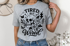 Snarky Skeleton PNG SVG Bundle, Sarcastic Skull Trendy PNG Product Image 9